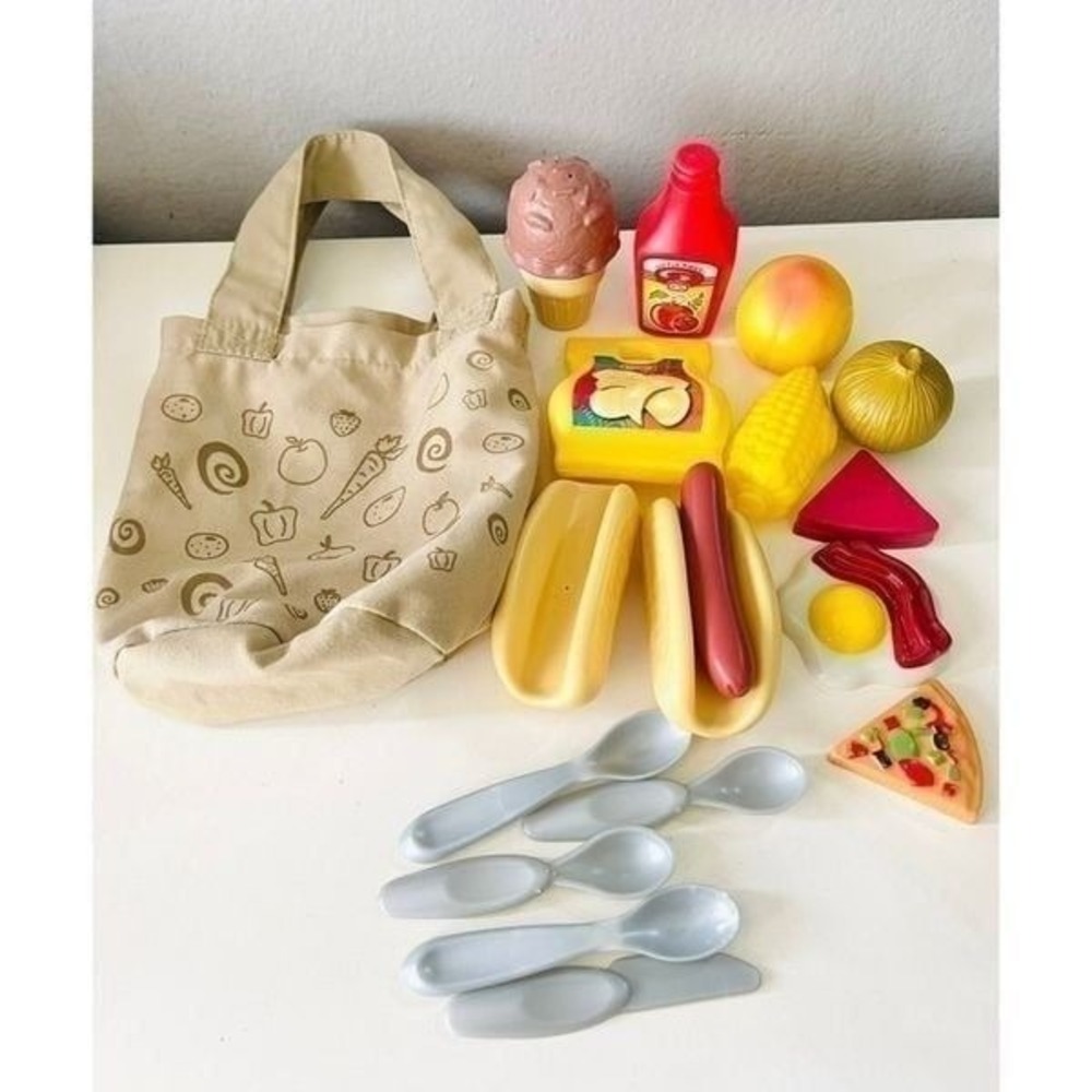 Play food and tote‎ , pretend play
